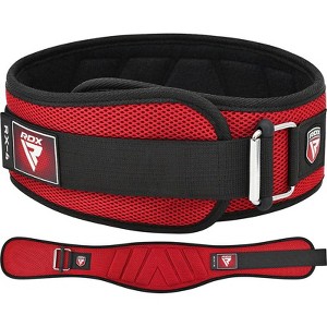 RDX Sports Weightlifting Belt RX4 - Premium Support for Powerlifting, Bodybuilding, and CrossFit Training - 1 of 4