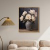 Art Remedy Flowers in Porcelain Vase Classical vintage floral vase wall art Framed - 2 of 4