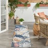 Nourison Suncoast Tropical Indoor/Outdoor Flatweave Rug - 2 of 4