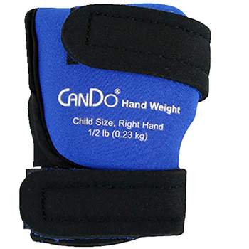 CanDo Palm Weights, Child Size, Right Hand, 1/2 Pound