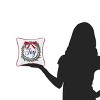C&F Home 10" x 10" Joy Wreath Embroidered Small Christmas Pillow - 2 of 3