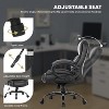 FDW Big and Tall Office Chair for Maximum Comfort 400lbs Wide Seat Ergonomic Computer Chair Heavy Duty Construction, Black - image 3 of 4