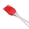 Unique Bargains Basting Brush 20g Small Crystal Handle Brush Color Block Dishwasher Safe Silicone PP 6.89"x1.26" 1Pcs - 4 of 4
