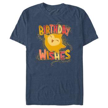 Men's Wish Star Birthday Wishes T-Shirt