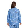 Lands' End Women's Long Sleeve Print Flannel Pajama Top - 2 of 4