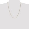 Black Bow Jewelry 1mm 14k Yellow Gold Classic Box Chain Necklace - 2 of 4