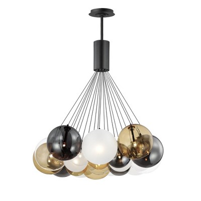 ET2 Lighting Burst 20 - Light Pendant in  Black