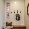 Courtside Market Red,White & Blue Glory 7x40 Hanging Artboard with Twine - 2 of 2