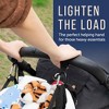 Maplefield Baby Stroller Hooks with Large Carabiner Clip - 4 Pack - Great for Organizing Diaper Bags, Purses, and Shopping Bags - 4 of 4
