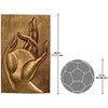 Design Toscano Mayura Mudra Buddhist Wall Sculpture - 3 of 3