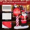 Karl Home 8.2FT Lighted Santa with Road Sign Christmas Inflatable Decoration - 4 of 4