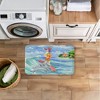 Stupell Industries Surfing Santa & Dolphins Printed Anti-Fatigue Floor Mat, design by Paul Brent, 30"x18" - 4 of 4