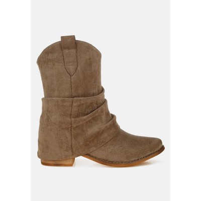 Bronco Slouchy Calf Boots
