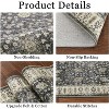 Fulvari Boho Bedroom Area Rug,Soft Vintage Washable Rugs for Living Room,Non Shedding Disdressed Floor Carpets for Home Decor Dining Room - 4 of 4