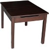 International Concepts Table With Lift Up Top For Storage - 4 of 4