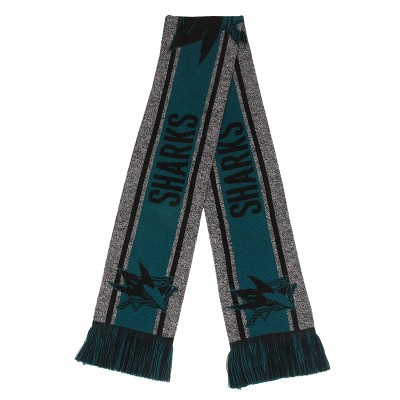 NHL San Jose Sharks Gray Big Logo Scarf