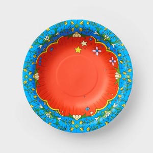 Diwali Decorative 'Happy Diwali' Disposable Paper Bowls - 7" - 30ct - 1 of 3