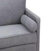 NicBex 64.96 Inch Linen Love Seat Sofa with 2 Armrests Pillows for Living Room,Bedroom,Office,Apartment - 4 of 4
