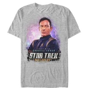 Men's Star Trek: Discovery Captain Lorca Side Profile Pose T-Shirt - 1 of 4