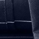 pinstripe - midnight/white