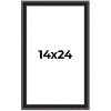 PosterPalooza | Antique Red Picture Frame - UV Acrylic, Foam Board Backing, Hanging Hardware - 2 of 4