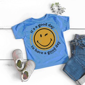 The Juniper Shop SmileyWorld It's A Good Day To Have A Good Day Circle Toddler Short Sleeve Tee - 1 of 4