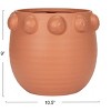 Storied Home Terra-cotta Planter with Raised Dots - 3 of 4