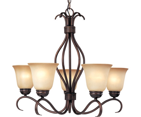 Basix 5 Light Chandelier