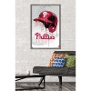 Trends International MLB Philadelphia Phillies - Drip Helmet 22 Framed Wall Poster Prints - 2 of 4