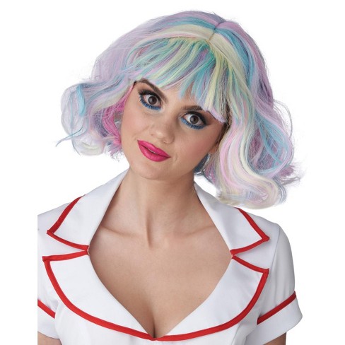 White hotsell wig target