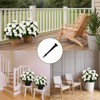 2-Pack Silk Begonia Tree DIY Kit - Artificial Flowers for Home Decor, Wedding Centerpieces, Flower Arranging Crafts - Premium Gift Set - 4 of 4