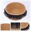 REGALWOVEN Odorless Cotton Rope Handcrafted Compact Size Multiple Use Open Storage Bins 1 Pc - 2 of 4