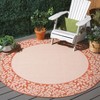 Courtyard CY0727 UV & Stain Resistant Non-Shedding Power Loomed Indoor/Outdoor Rugs - Safavieh - 2 of 4