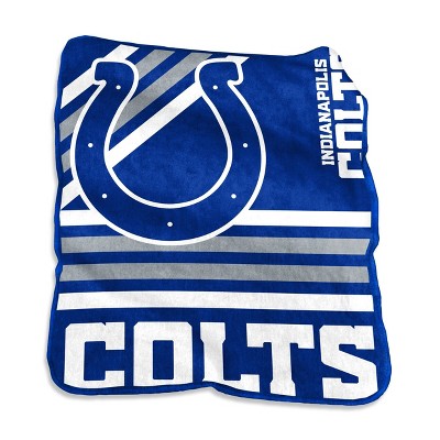 NFL Indianapolis Colts Raschel Throw Blanket