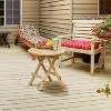 Acoinel HDPE Patio End Table for Outdoor - 2 of 4