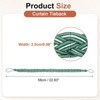 Unique Bargains Hand Woven Decorative Braided Curtain Tiebacks - 2 of 4