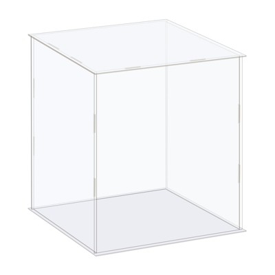 Unique Bargains Acrylic Dustproof Protection Showcase for Collectibles Display 1 Pcs