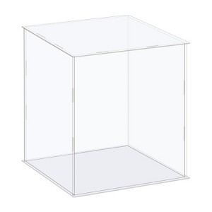 Unique Bargains Acrylic Dustproof Protection Showcase for Collectibles Display 1 Pcs - 1 of 3