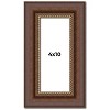 PosterPalooza | Panoramic Traditional Brown Picture Frame - UV Acrylic, Foam Board Backing, Hanging Hardware - 2 of 4