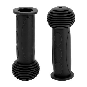 Unique Bargains Child Bike Handlebar Grips Covers 4.33" Black 1 Pair - 1 of 4