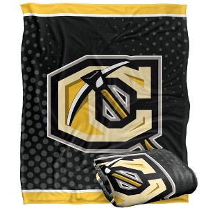 Cameron University Logo Dots Silky 50x60 Blanket, 1 Sided - 1 of 4