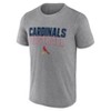 MLB St. Louis Cardinals Men's Gray Athletic T-Shirt - 2 of 3