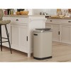 Vynxaria 13.2 Gallon Motion Sensor Trash Can Stainless Steel, Hands Free Operation, Slow Close Lid, Ideal for Kitchen - 2 of 4