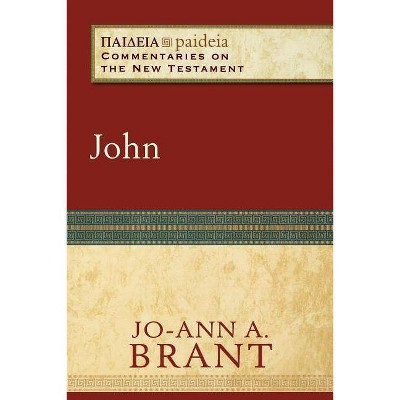 John - (Paideia: Commentaries on the New Testament) by  Jo-Ann a Brant (Paperback)