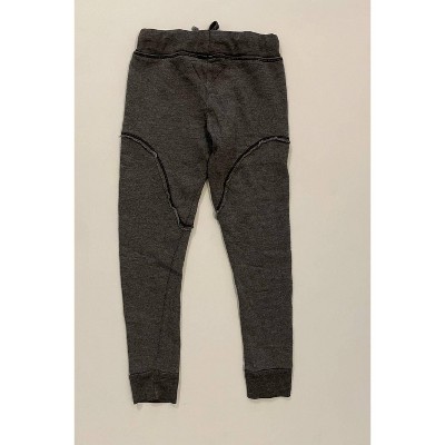 Gender Neutral Kids Fitted Sweatpant with Raw Edge detail - t2love