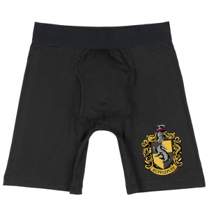 Harry Potter Men's Hogwarts House Crest Underwear Boxer Briefs - 1 of 4