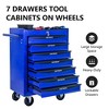 VASIP Rolling Metal Tool Chest with 4 Drawers, Steel Tool Chest Cabinet with Ball Bearing  Drawer Slides for Home,Garage - 3 of 4