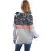 Women's Colorblock Hoodie - Grateful Hearts - 2 of 3