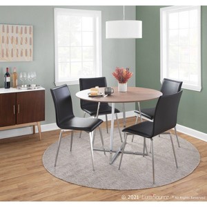 Set of 2 Mason Contemporary Dining Chairs - LumiSource - 1 of 4