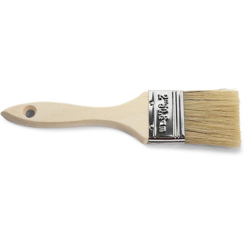 Juvale 50 Pack Chip Paint Brush Set For Painting Arts & Crafts, 2 in, 3 of 9